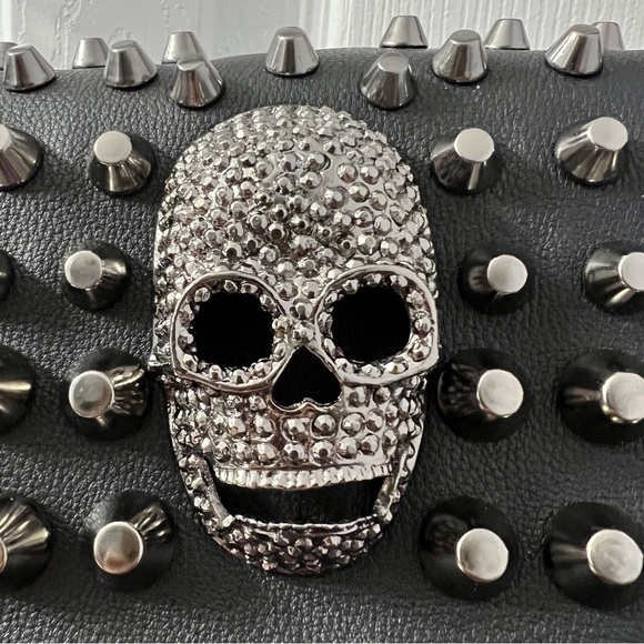 Scarleton Vegan Leather Studded Crossbody - Picture 4 of 12